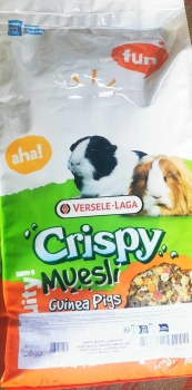 10kg Meerschwein Müsli MUESLI - GUINEA PIGS Leckere, faserreiche Qualitätsmischung für Meerschweinchen Versele Laga